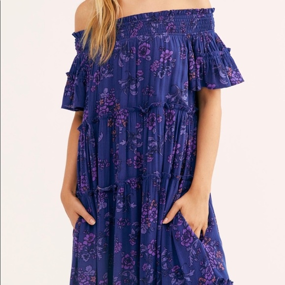 Free People Barclay Maxi Dress Size L - Picture 4 of 6